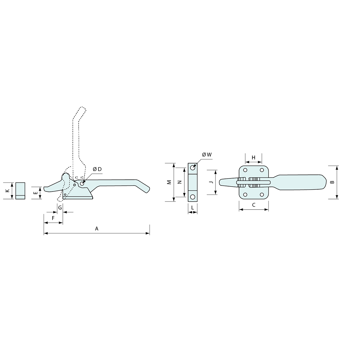 Ice Breaker Compression Latch 222mm