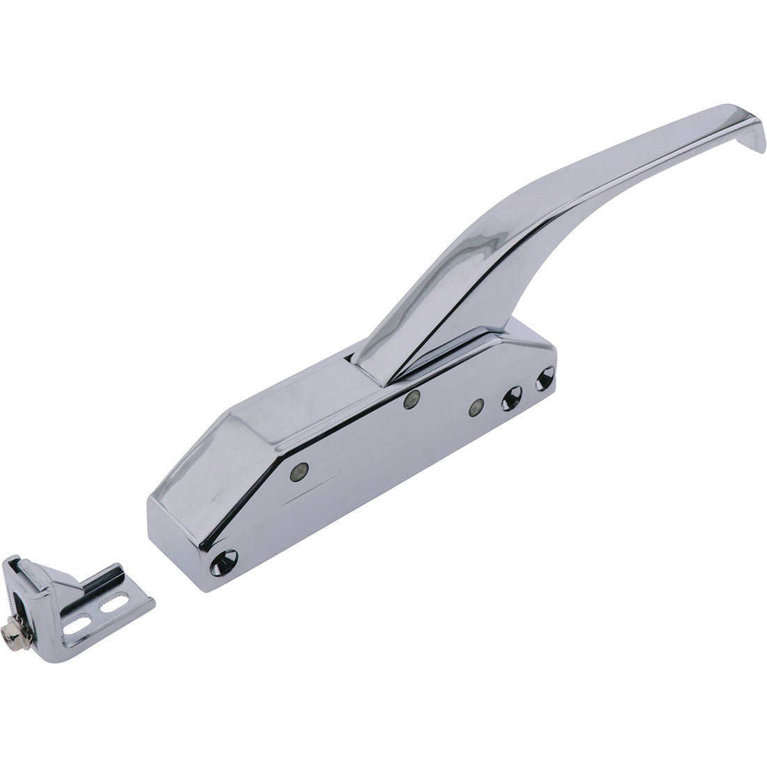 Mechanical Cooler Latch Offset Non Locking Chrome 260mm