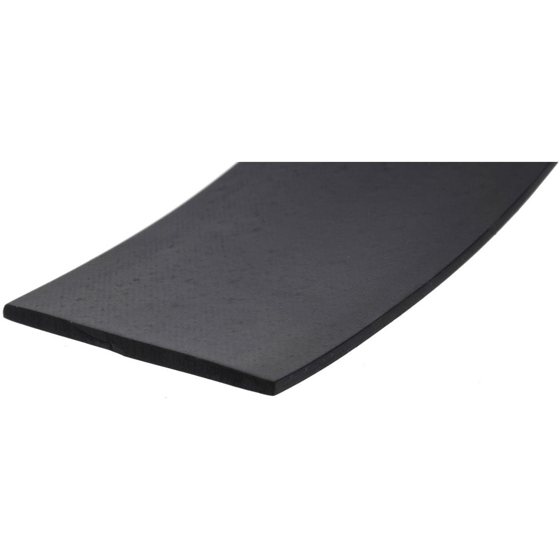 Extruded Strip Rubber Black 50x2.5mm - Refridge