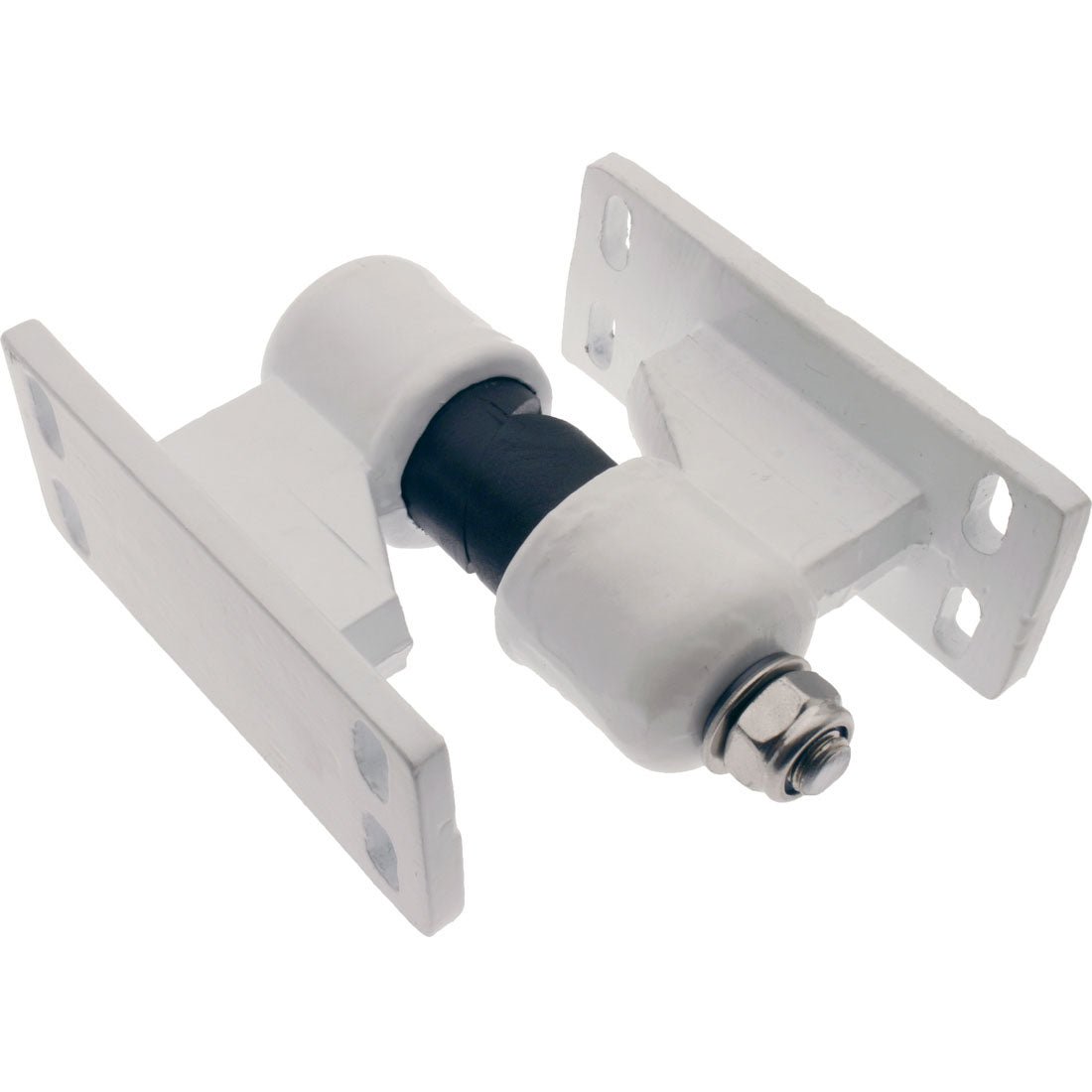 Heavy Duty Cam Rise Hinge White 15mm - Refridge