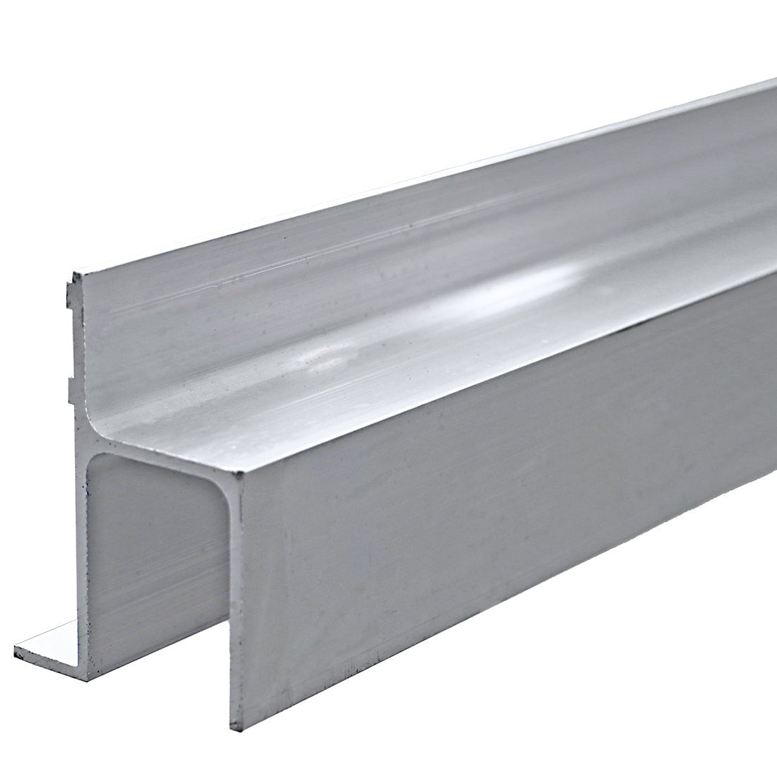 Sliding Door Guide Track with Leg 81x57mm x 5m - Refridge