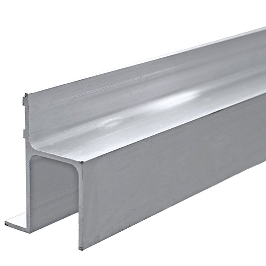Sliding Door Guide Track with Leg 81x57mm x 5m - Refridge