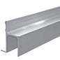 Sliding Door Guide Track with Leg 81x57mm x 5m - Refridge