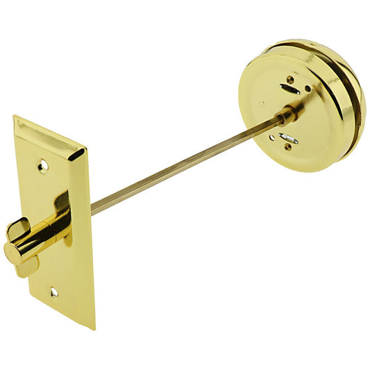 Warning Bell Brass Plated 175mm - Refridge
