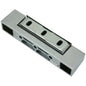 Offset Door Hinge Chrome 28.6mm