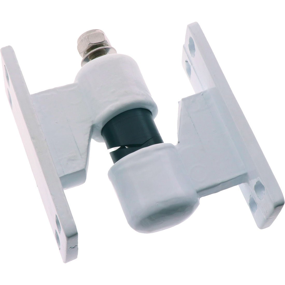 Heavy Duty Cam Rise Hinge Double Swing White 9mm - Refridge