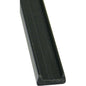 Channel Extrusion Retainer PVC Black 10mm wide 1.5m