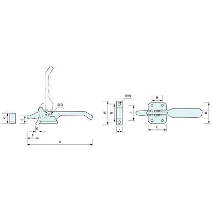 Ice Breaker Compression Latch 116mm