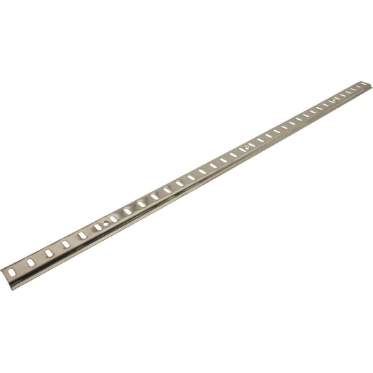 Shelf Strip Stainless Steel 914mm