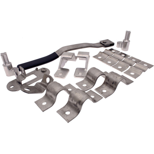 Container Door Latch Kit Stainless Steel