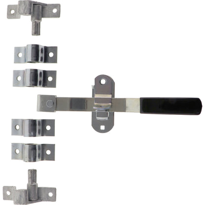 Container Door Latch Kit Zinc 19mm
