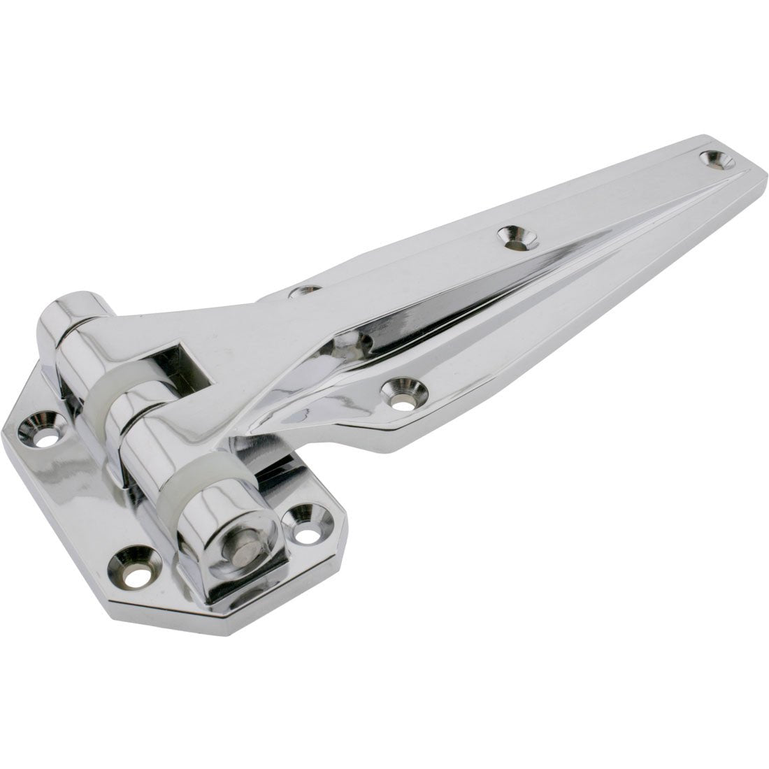 Full Leaf Hinge Heavy Duty Chrome Left Hand - Refridge