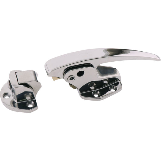 Flush Cooler Latch Chrome 133mm