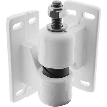 Heavy Duty Cam Rise Hinge White 15mm - Refridge